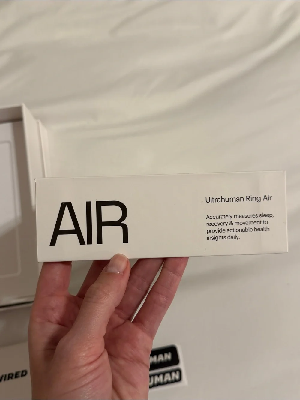 Ultrahuman air Smart Ring size 5 silver